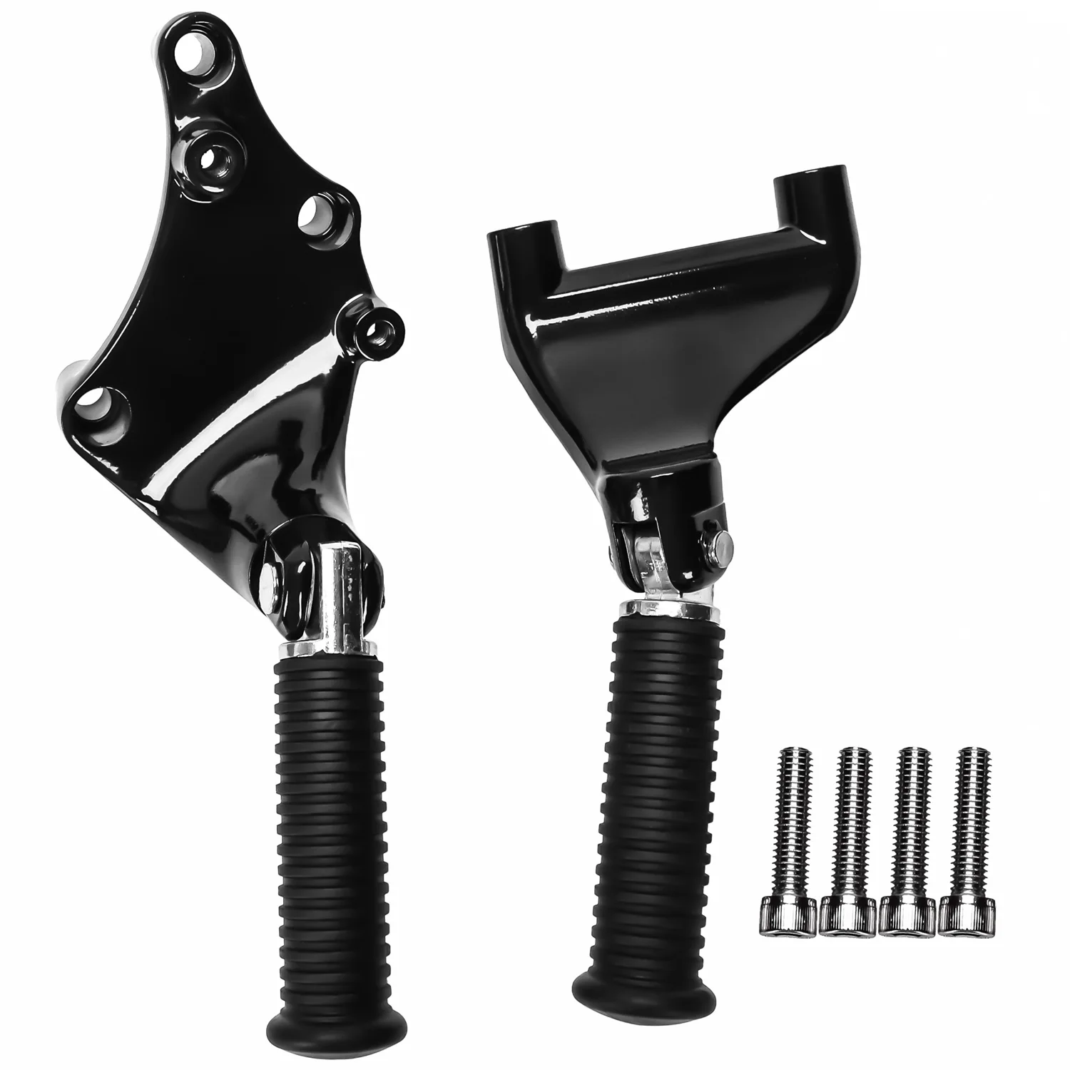 

For 2014-2017 Harley Sportster Xl 883 1200 X48 72 Footrests Rear Passenger Foot Pegs Assembly With Mounting Bracket Screws