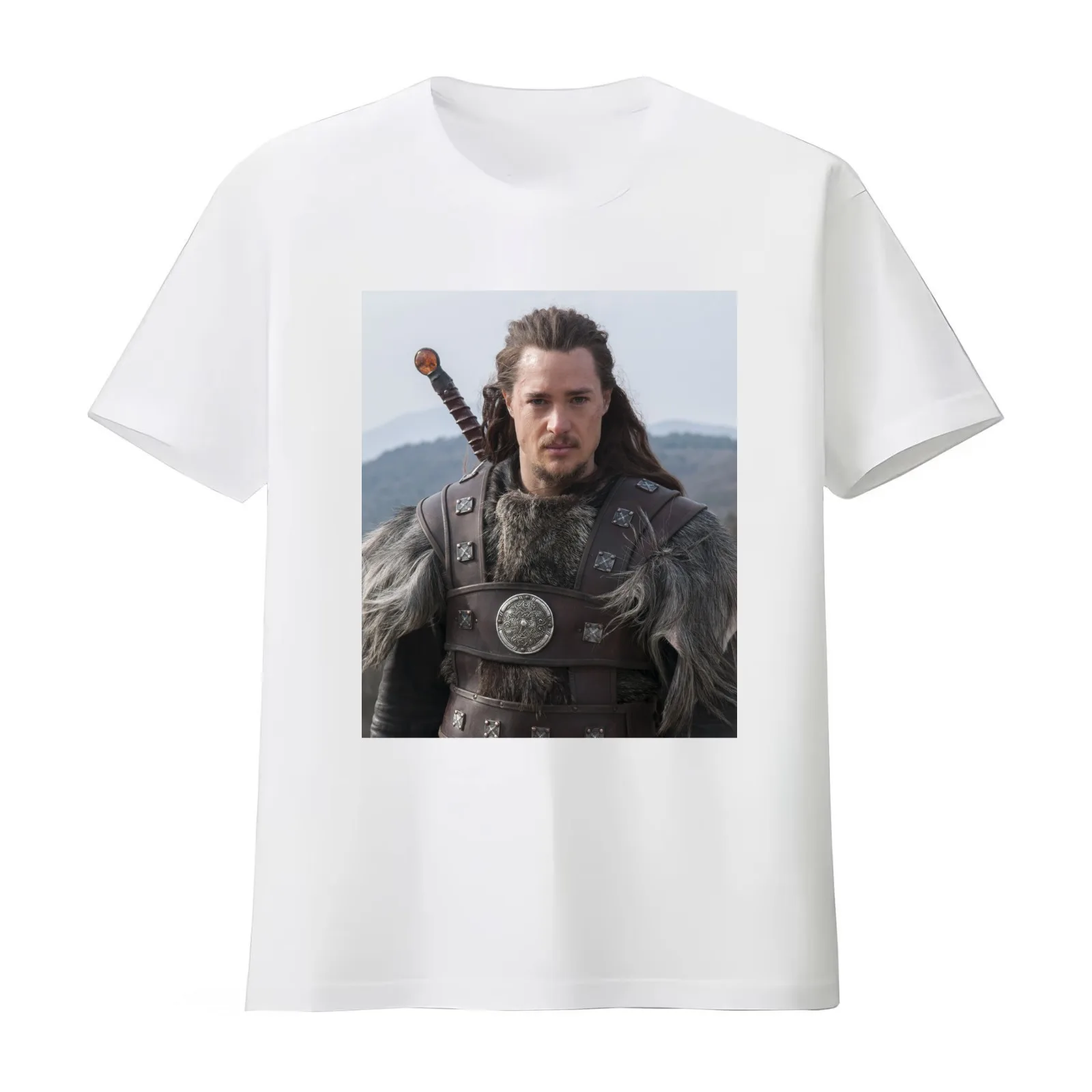 Uhtred of The Last Kingdom T-Shirt Summer Casual Cotton Tee Oversized Streetwear Tops Vintage Graphic Print Unisex Men Women