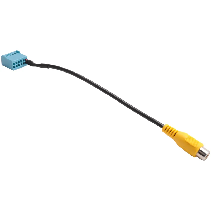 8 шт. автомобильная камера заднего вида RCA видеокамера заднего вида конвертируемый кабель для MIB Passat Tiguan Golf RCD330 RCD330G