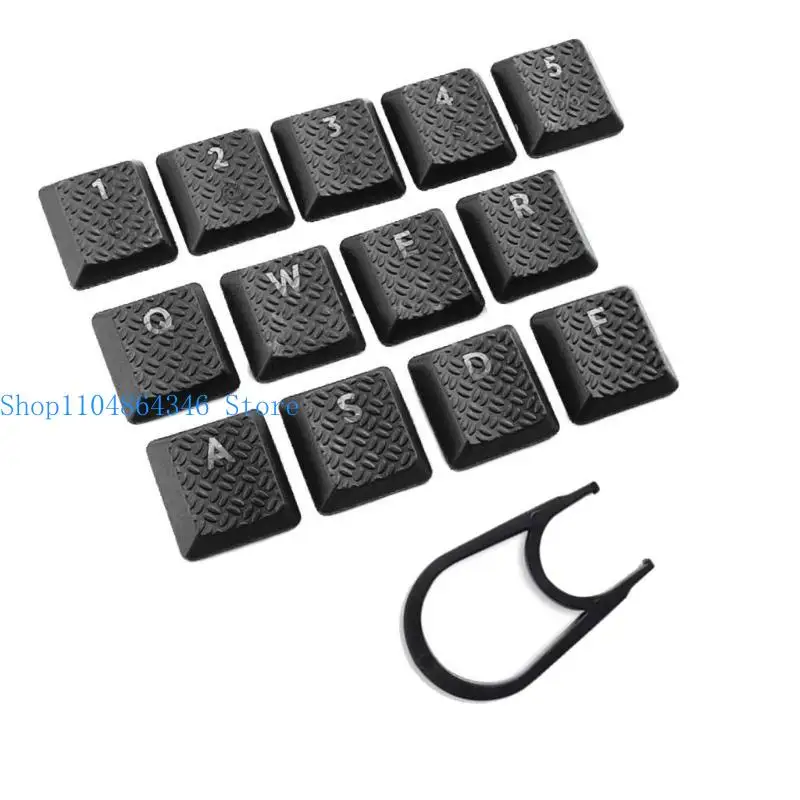 

652F ABS Keycaps OEM Profile Texture Non-slip Replacement for Mechanical Keyboard
