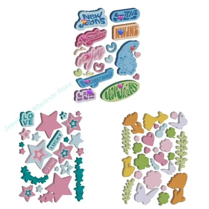 

R7UF Звездная смола с плесенью для плесени смола наполнители плесень силиконовой зыбулки и шейкер.