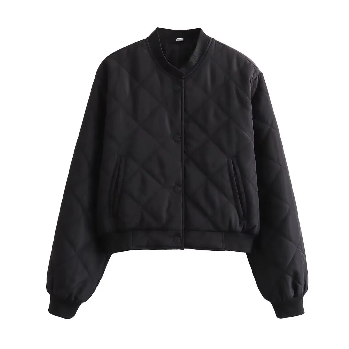 Women's Bomber Jacket Oversized Flight Jacket Long Sleeve Ribbed Cuff Pilot Jacket Olive Green Bomber Jackets Women For Woman