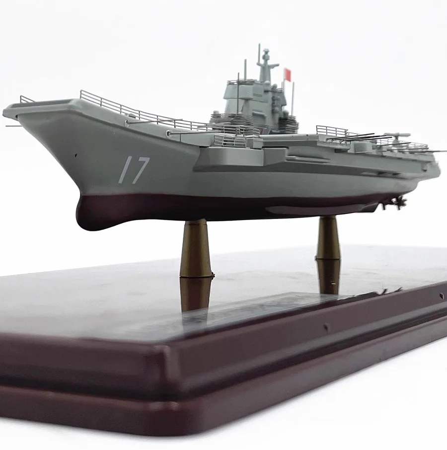 1: 1500 China Shandong Warship Model 17#  Alloy hull  Finished product collection model