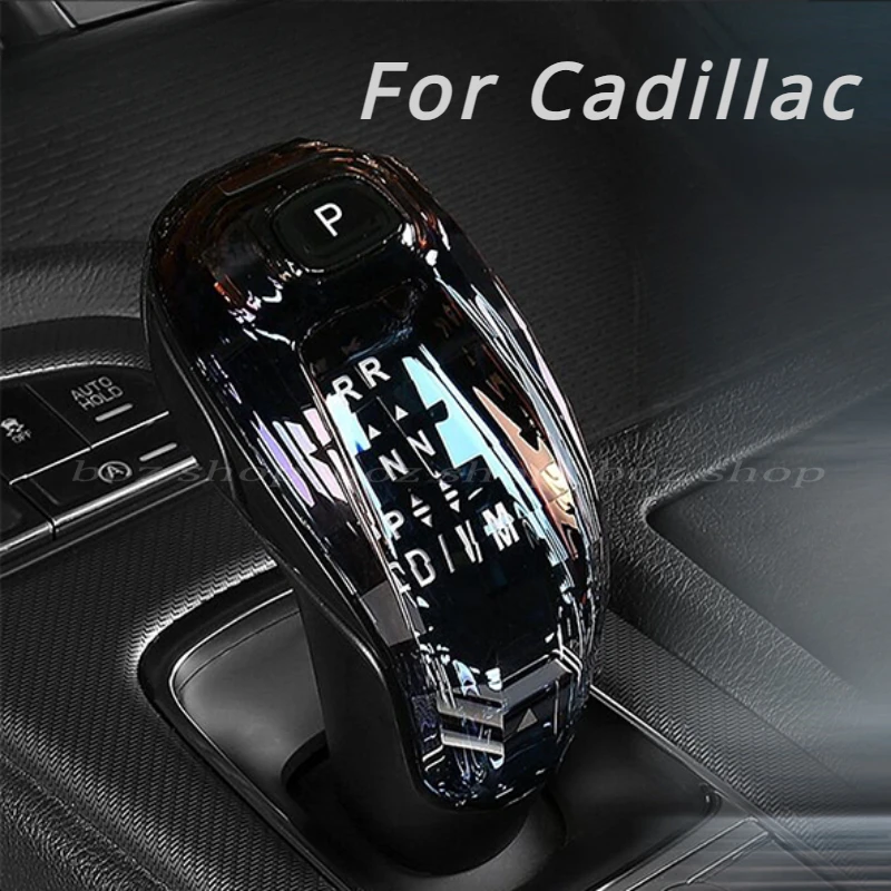 

For Cadillac 2018 2019 2020 2021 2022 2023 XT4/XT5/XT6/CT5/CT6 Car Crystal Shift Knob Head Interior Refit Parts Accessories