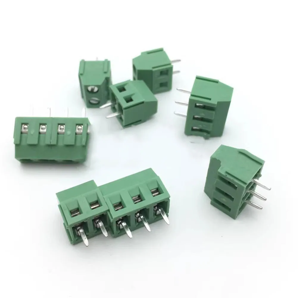 Versatile KF128 Terminal Block Screw Terminal Nominal Voltage Pin No. Plastic Quantity Rated Current Color Green