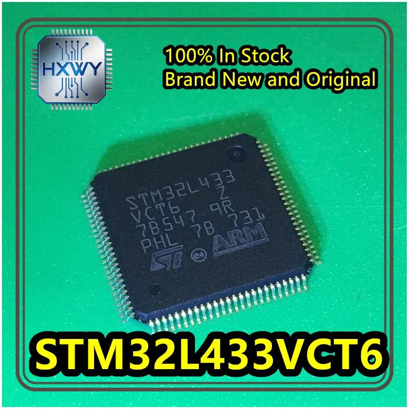 (1/10 Piece) STM32L433VCT6 LQFP-100 MCU Cortex-M3 Microcontroller, Brand New Original, In Stock, Electronic IC