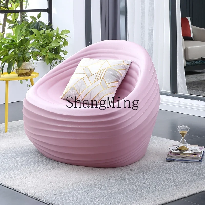 CL fiberglass seat shopping mall office building rest area creative waiting hotel lobby light luxury leisure chair