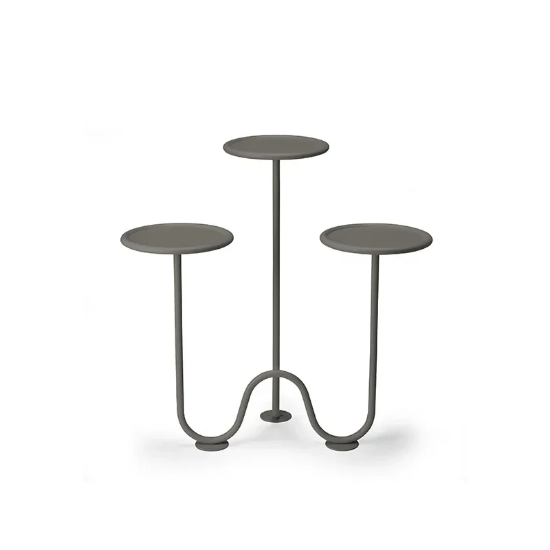 

Simple and modern Nordic office living room decoration metal flower stand new designer side few