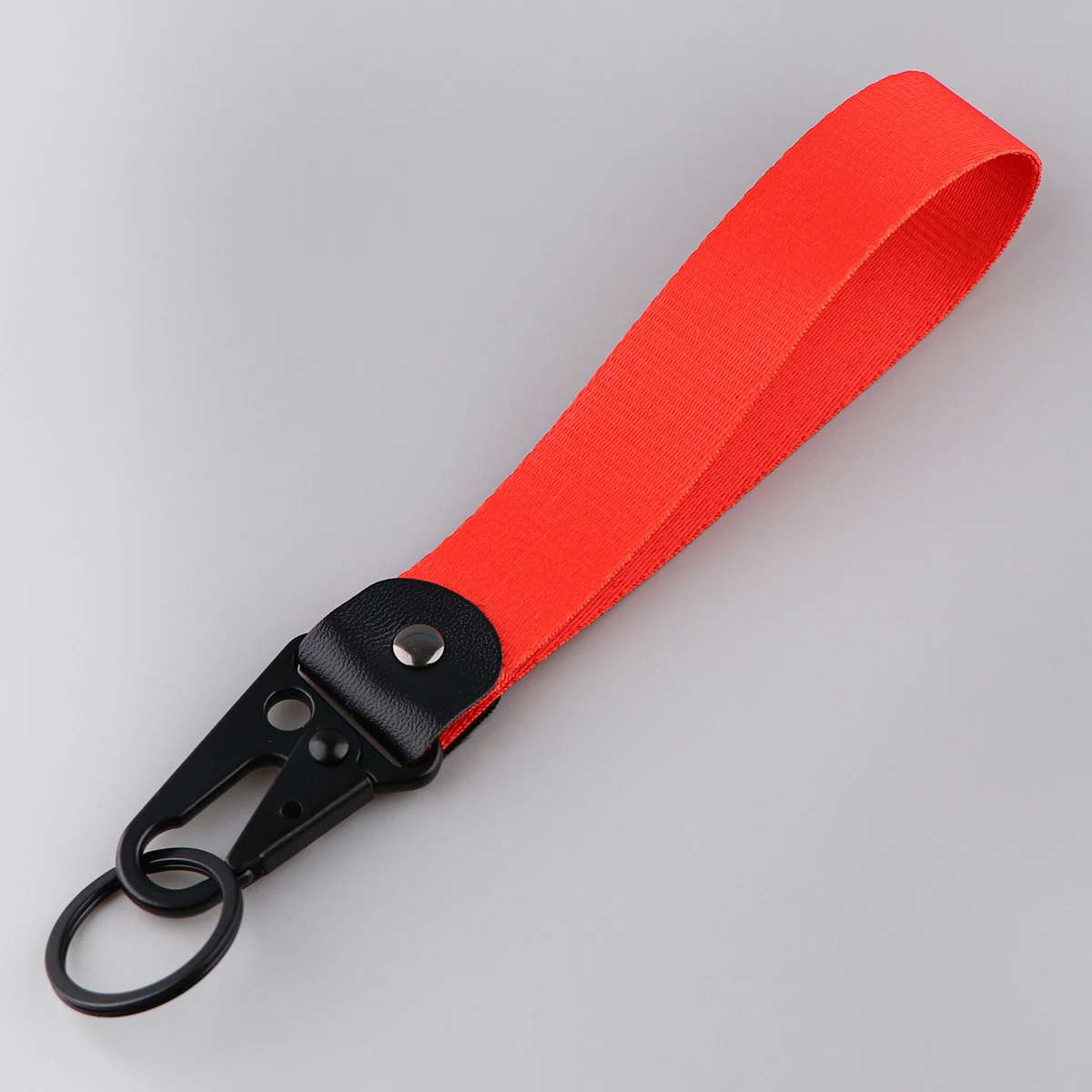Pure Color Short Rope Wrist Strap Colorful Lanyard for Keys USB Badge Holder Keychain Tags Key Ring Motorcycle Accessories