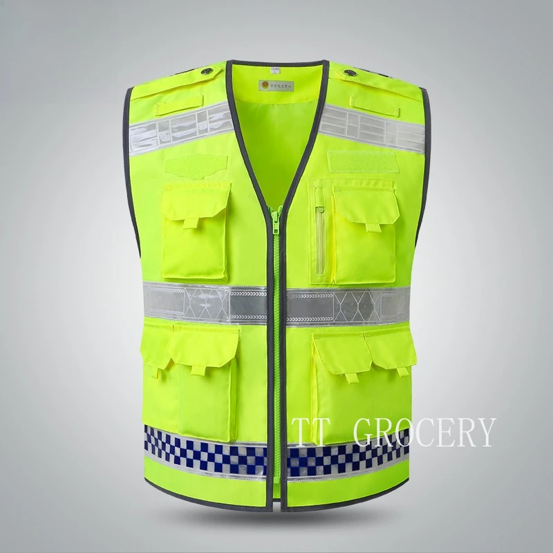 Safety protective clothing Hi Visibility Reflective Workplace Safety SuppliesConstruction Work Uniform ANSI Class 2 Standard