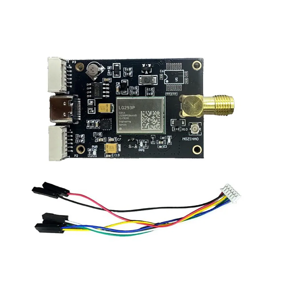 

Модульная плата LG293P RTK USB TTL Uart L1+L2+L5, трехдиапазонная, 20 МГц, для мобильных базовых станций и систем управления полетом, GNSS-расширение, превосходит LC29H