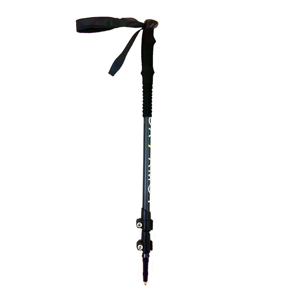 Good quality CIGAAMOY 3k Carbon fiber trekking poles ready to ship for Man