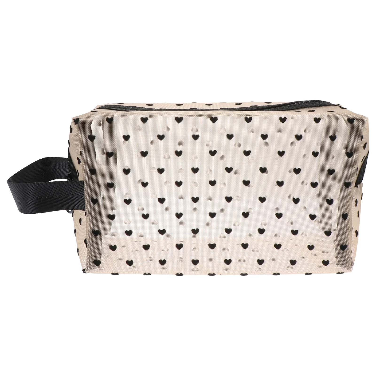 

1pc Storage Bag Lightweight Portable Toiletry Organizer For Travel Makeup Bag Women Outdoor Mesh Pouch Gift For Female