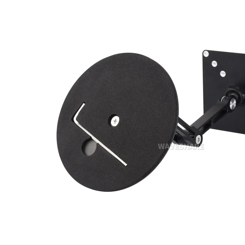 

Mini Monitor Stand,ESA Portable Monitor Adjustable Stand, Compatible With Monitors Up To 19inch,Supports Multi-axis Rotation