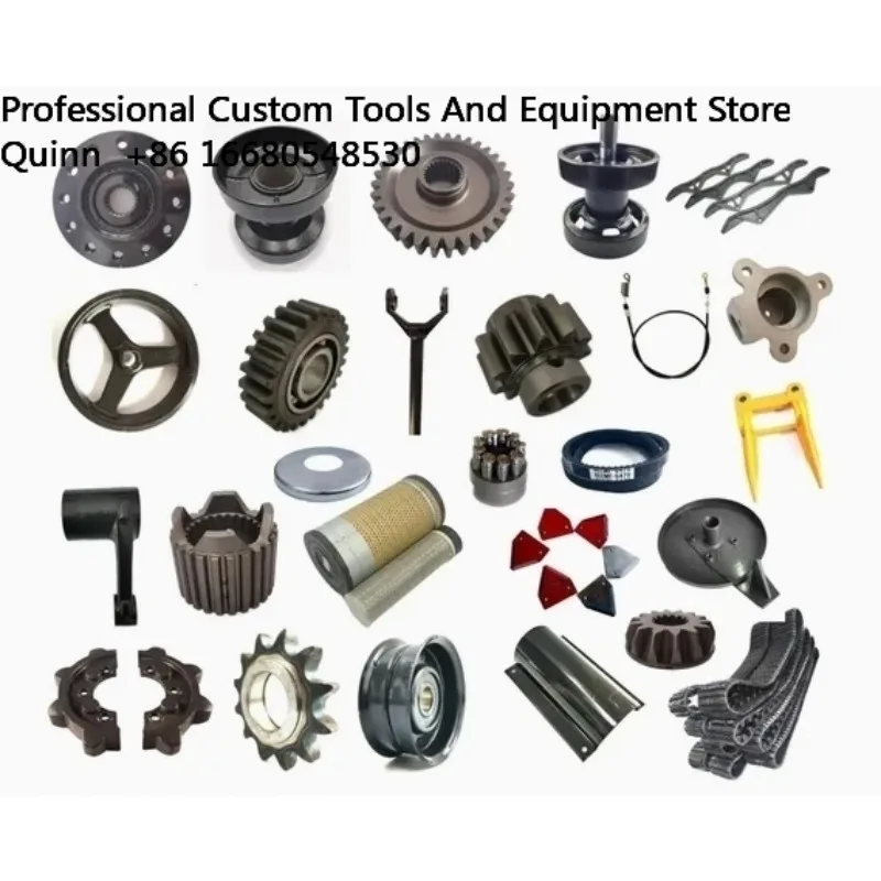 

JUCombine Harvester Machine Spare Parts OEM 1C010-24112 Crnakshaft Gear for V3300 V3800 Engine Parts