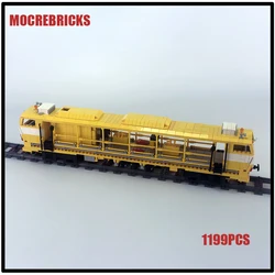 Rail Car Locomotive DGS 62 Train With Power Motor Building Blocks Assembly Model Creative Kid's DIY Bricks Toys Birthday Gifts