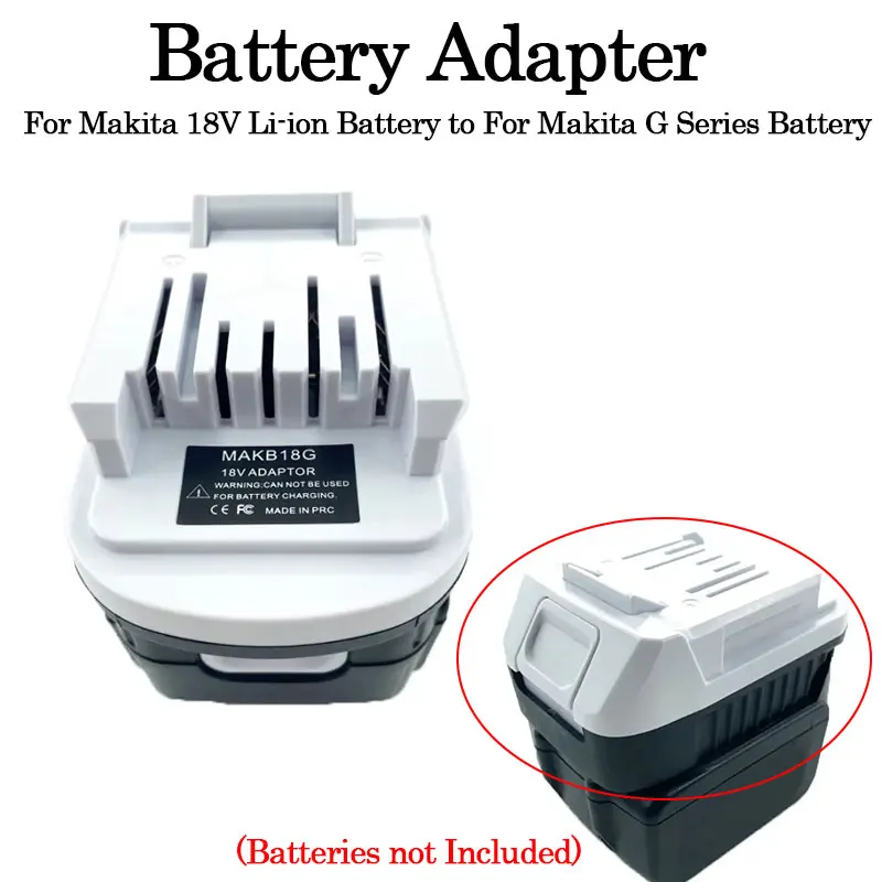 محول محول لماكيتا 18 فولت BL1850 BL1840 بطارية ليثيوم أيون تحويل إلى ماكيتا G سلسلة بطارية أداة السلطة تبديل البطارية