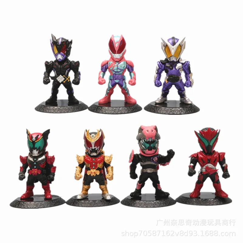 ملثمين خارقة التنين فارس أنيمي عمل أرقام اللعب نموذج سيارة الداخلية سطح المكتب مصغرة زخرفة الملحقات تمثال