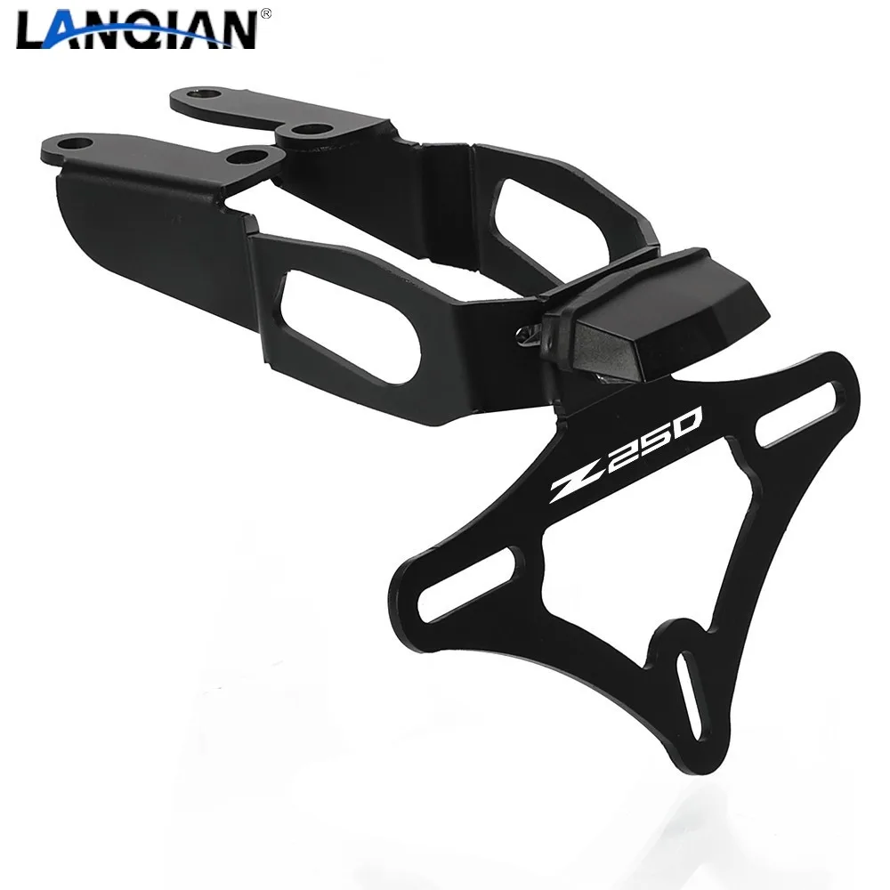Z400 2025 Akcesoria motocyklowe Tylny uchwyt tablicy rejestracyjnej do KAWASAKI Z250 Ninja400 Ninja250 2019 2020 2021 2022 2023 2024