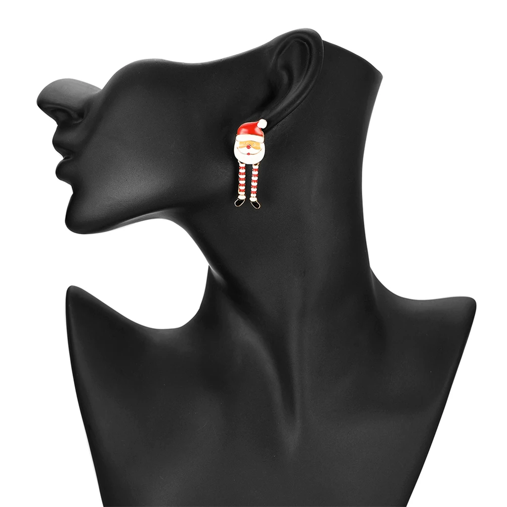 

8 Pairs Christmas Earrings Set Ladies Dangle for Jewelry Women European and American