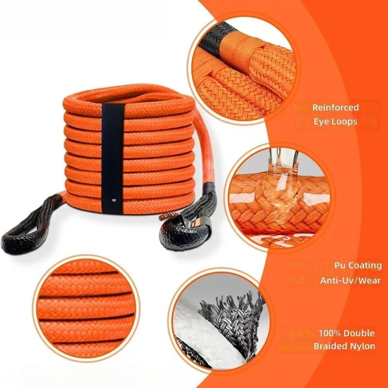 Suitable for rescue kit, electric rope soft chain link traction plate folding shovel emergency device