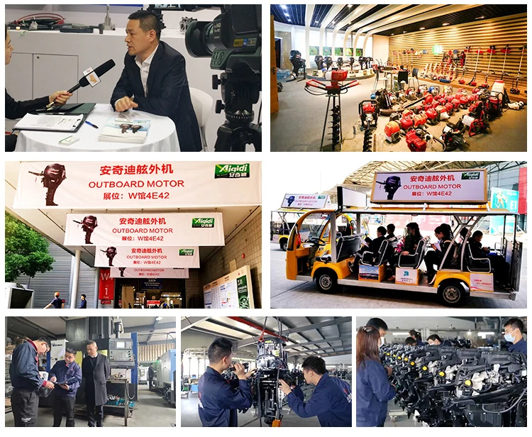 Aiqidi-T40 Jane Boat Engine, Démarrage électrique, Télécommande, FiViolet Boat, Long Shaft