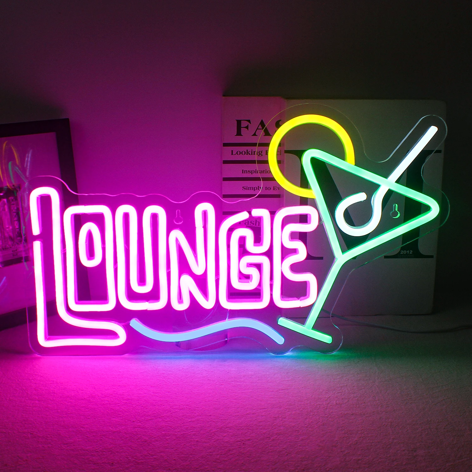 Cocktail Neon Licht Usb Aangedreven Led Neon Licht Voor Partijen Cocktail Bars Thuis Nachtclubs Man Cave Art Wandlamp Decor