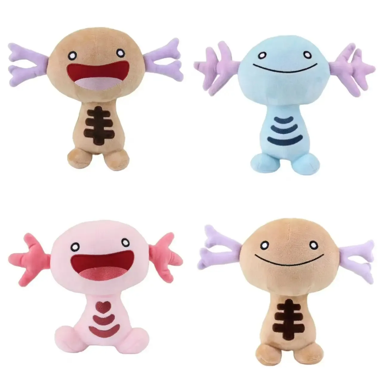20 cm Paldean Wooper Knuffel Kawaii Wooper Paldean Pop Soft Gevulde Pluche Dier Speelgoed Cartoon Game Figuur Wooper Speelgoed voor Kinderen