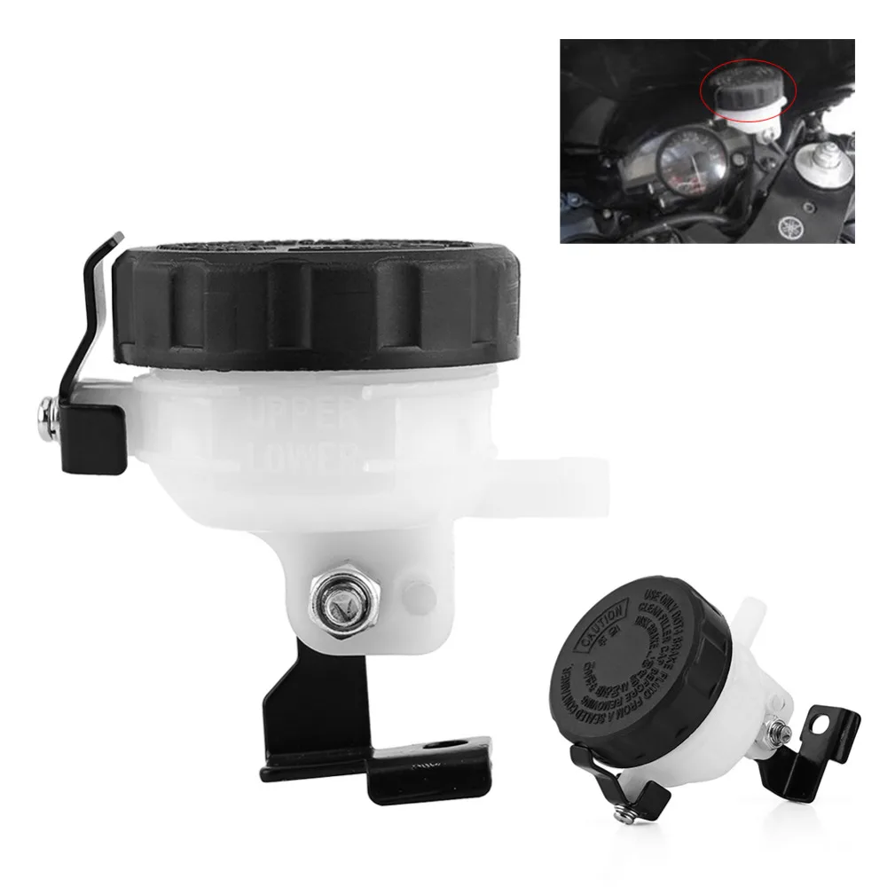 Universal Brake Reservoir Front Fluid Bottle Motorcycle Master Clutch Oil Cup Cylinder Bracket Motocicleta Accessories New