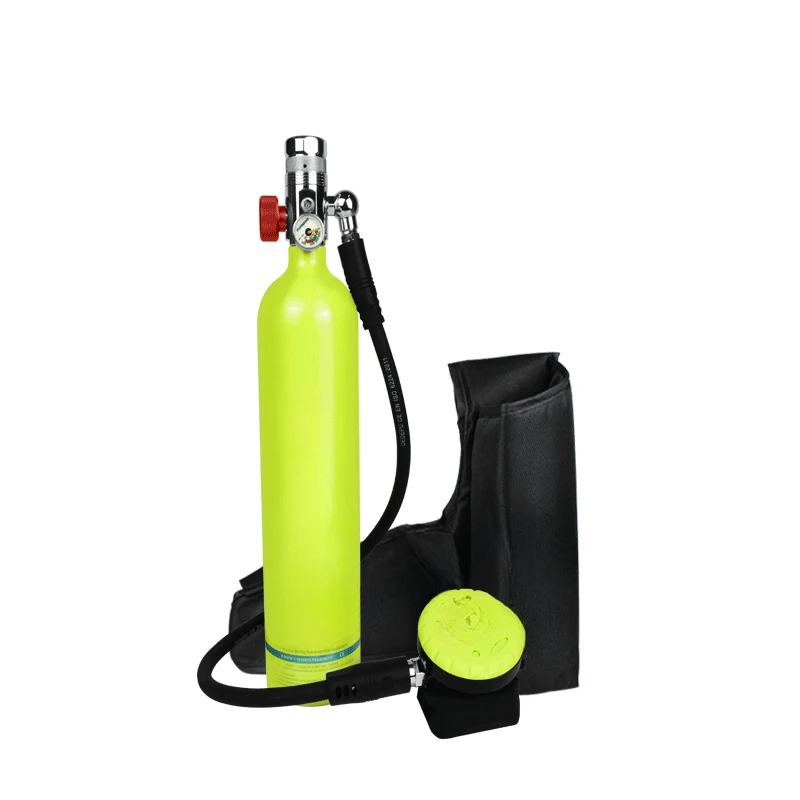 1L fire emergency handheld oxygen cylinder 20MPA diver snorkeling equipped with scuba respirator