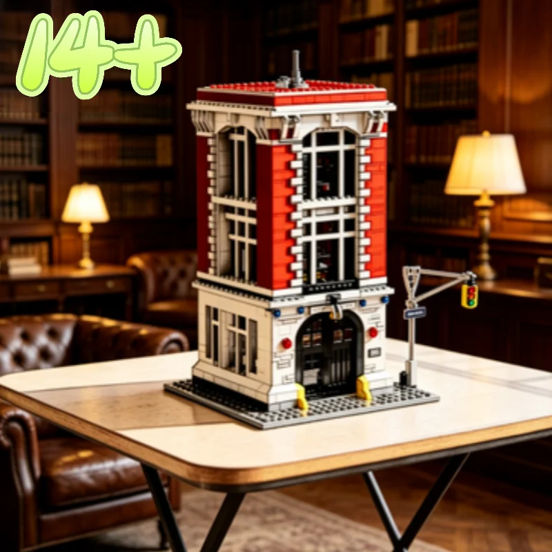 

2026 New 4634pcs Building Blocks Street View Series Fire-fighting Adult's Educational Assembly Toys For Adult Christmas Gifts