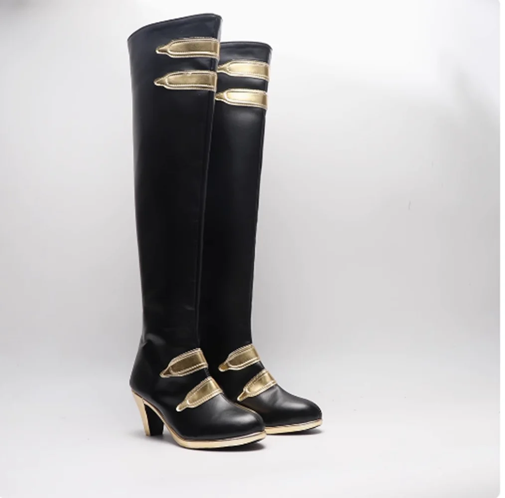 Costumi cosplay unisex Anime Cos Edmond Scarpe Stivali Taglia personalizzata