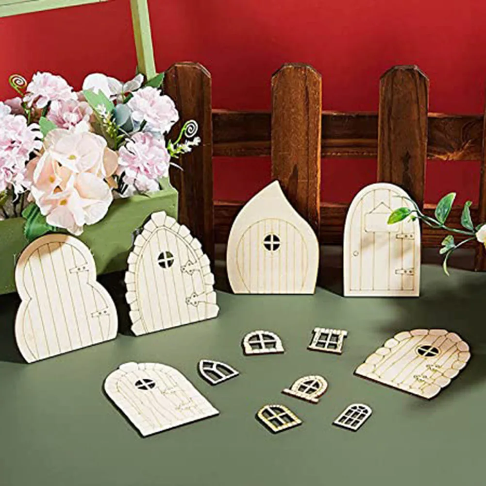 48-teiliges Set, wie abgebildet, DIY-Bastelset, kreatives Dekorieren, frische Ästhetik, mehrere Bastelaktivitäten, Kiefernholzmaterial