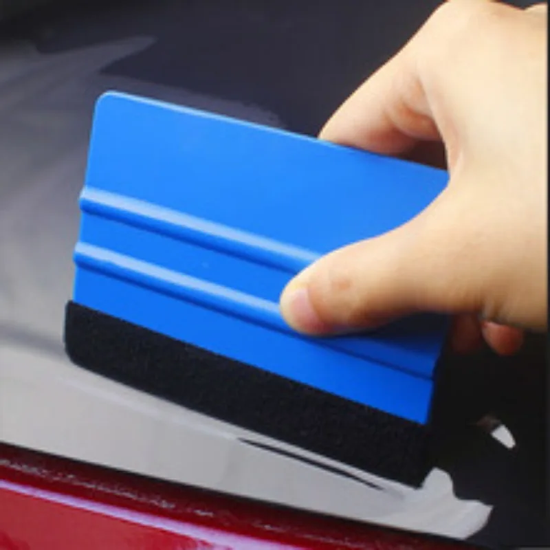 1/3pcs Car Stickers Film Install Squeegee Vinyl Carbon Fiber Scraper with Felt Squeegee Tool Film Wrapping Car Wrap Tools