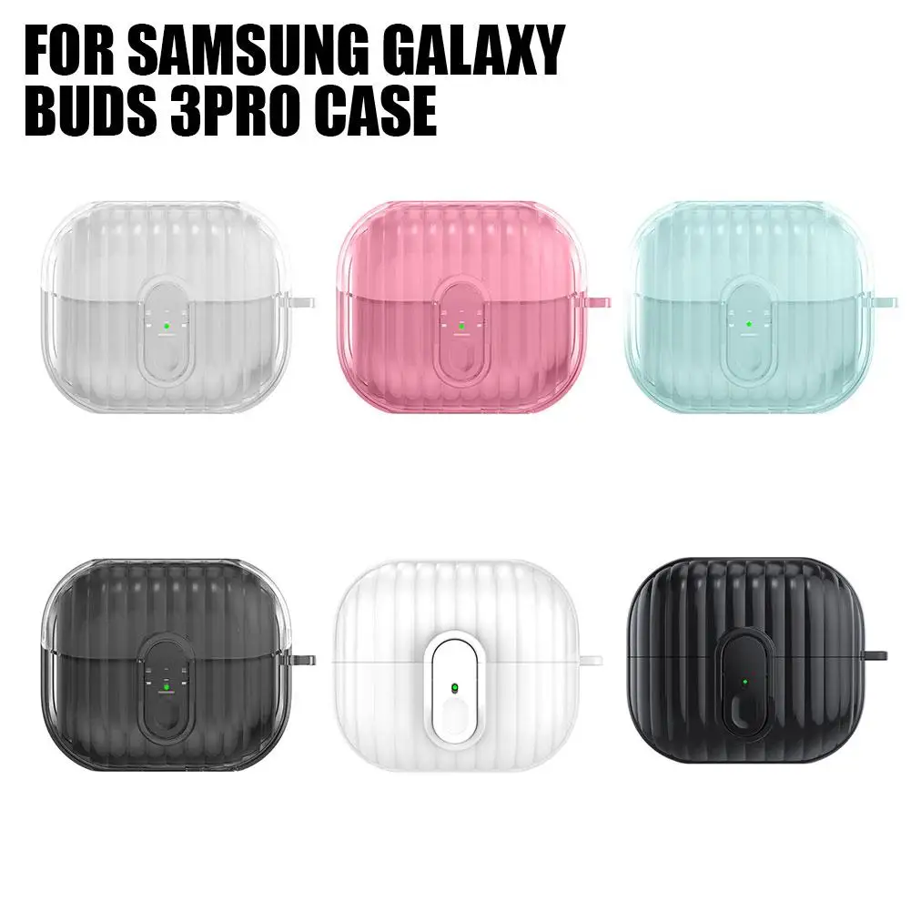 Transparent Protective Case For Samsung Galaxy Buds 3 Pro Full-coverage Dust-proof Anti-fall For Samsung Galaxy Buds 3Pro Box