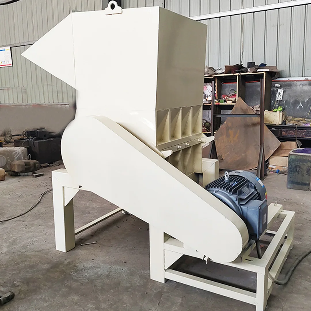 Nieuwe dubbele as versnipperaar machine voor het verpletteren van banden Gebruikte auto motorfiets afvalband recycling rubberen plastic versnipperaar in de uitverkoop