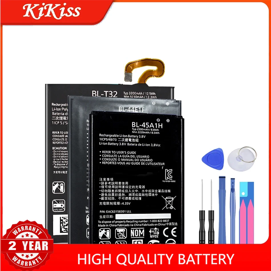 BL-45F1F BL-45A1H BL-46ZH BL-46G1F Battery For LG K8 K4 K3 K10 K20 K30 2017 Plus M160 Aristo MS210 X230K M160 X240K LV3 BL 45F1F