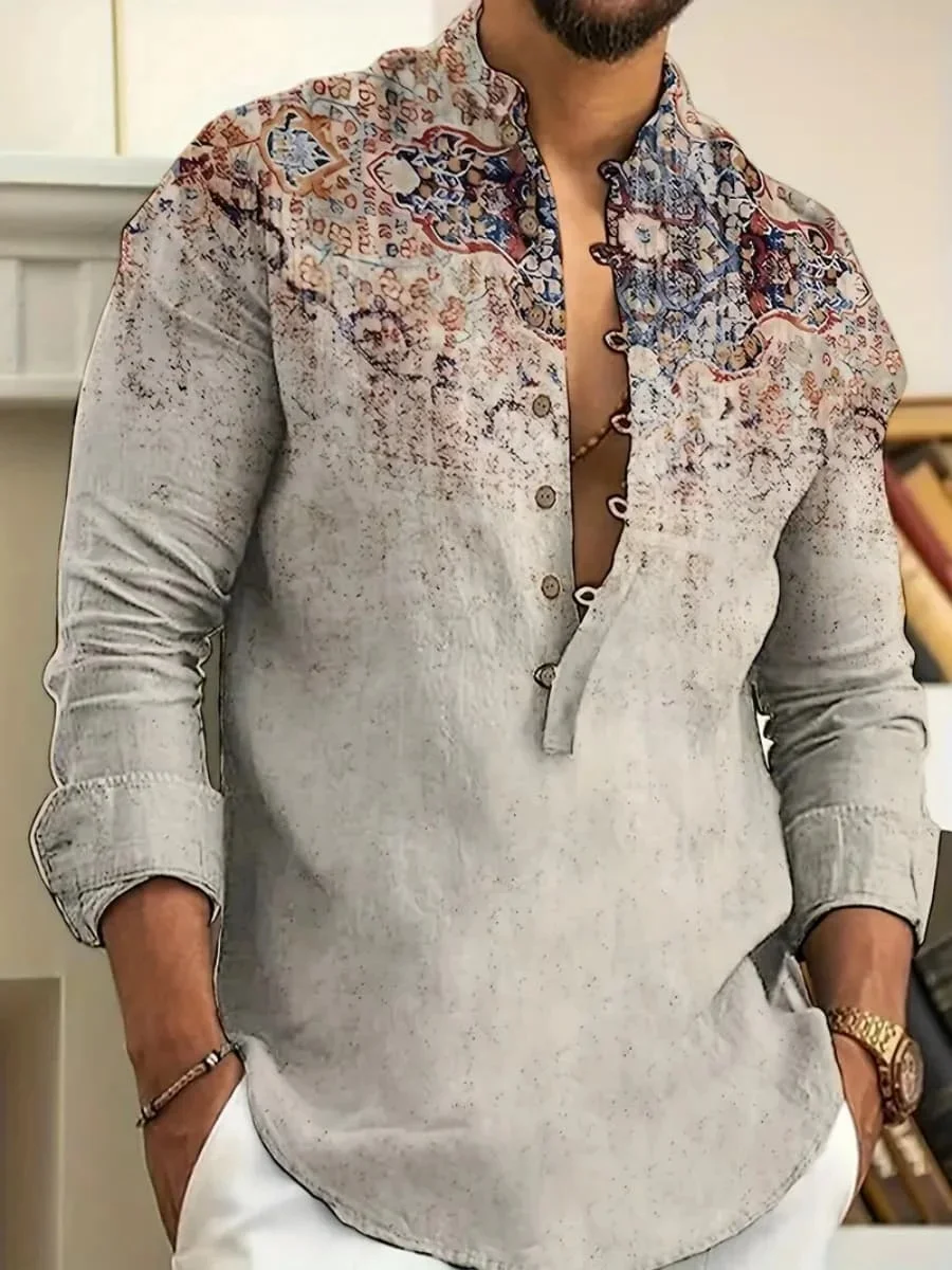 قمصان رجالية جديدة بأزرار سفلية بأنماط عصرية، مقاس نحيف، مريح وناعم، طراز قديم، مقاس كبير. شحن سريع. #6