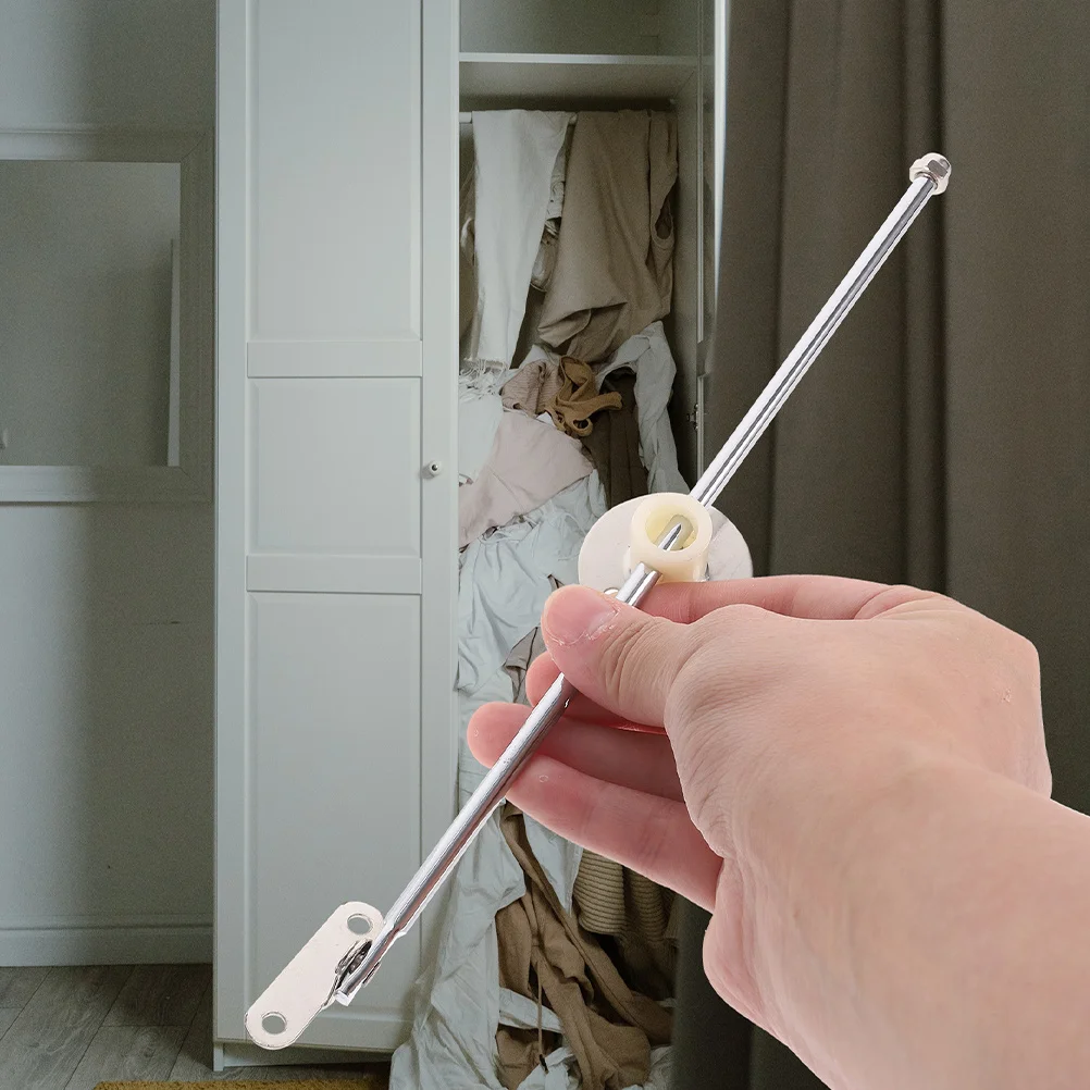 

2Pcs Round Disc Iron Cabinet Support Heavy Duty Lid Support Hinges for Wooden Accessories Cabinet Hinges