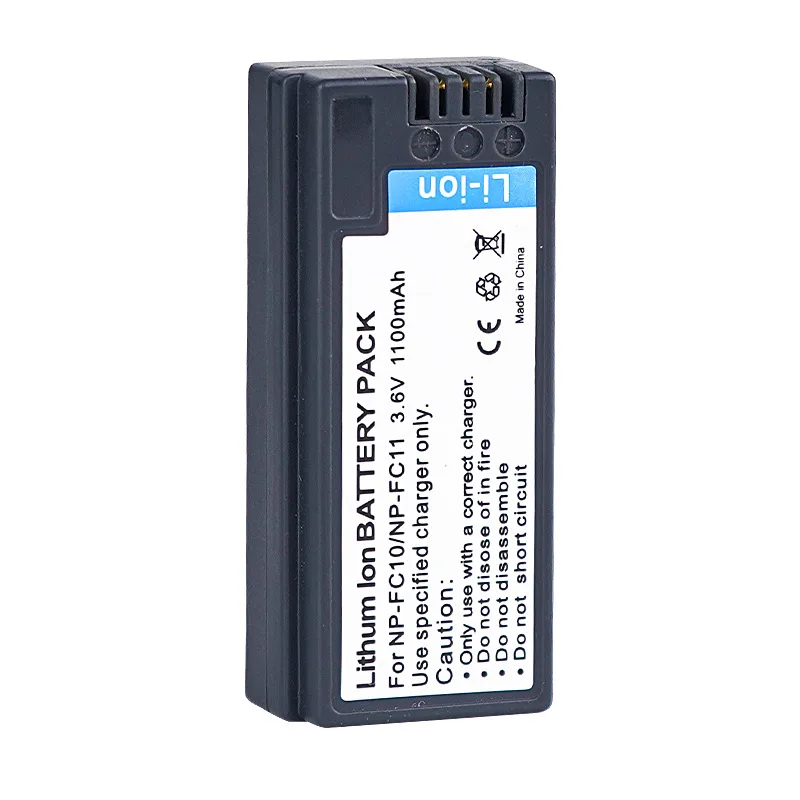 لسوني NP-FC10 FC11 بطارية الكاميرا F77 F77A FX77 P2 P3 P5 P7P8 1100mAh بطارية الكاميرا #5