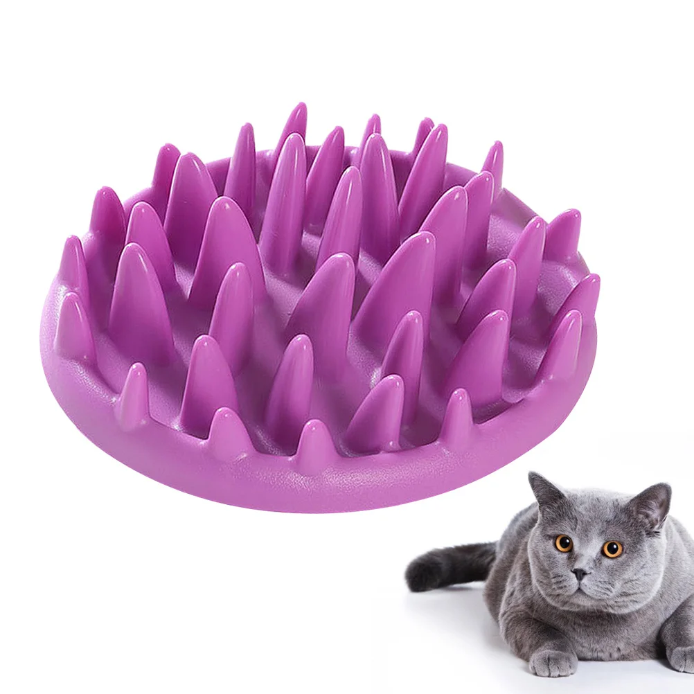 

Slow Feeder Jungle Shaped Dog Feeding Bowl Lightweight Non Tip Over Design For Pets Puppies Travel Use Pet Slow Feeder Dog