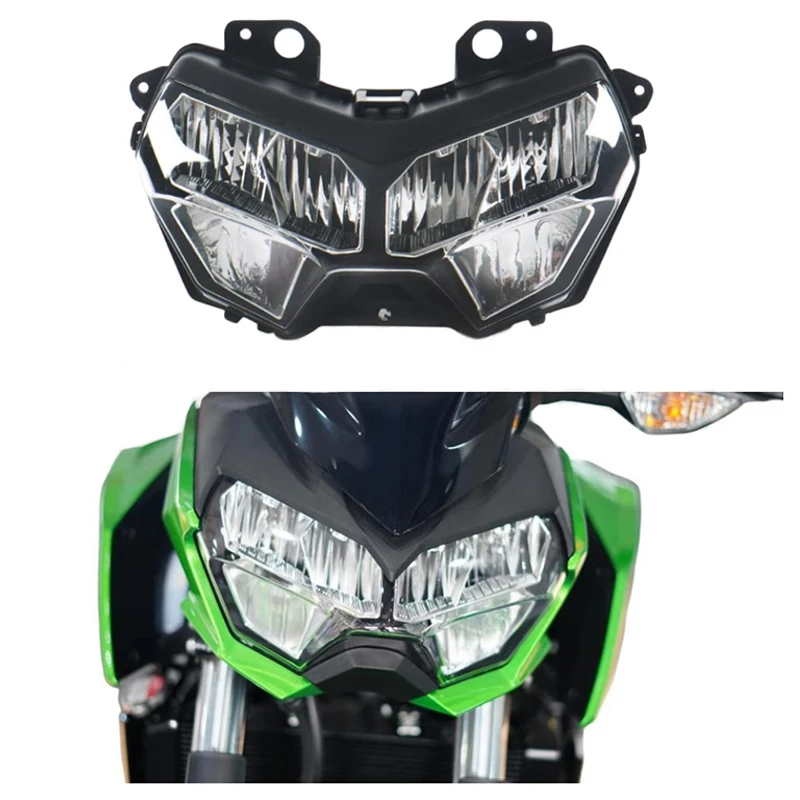 

Motorcycle Front Headlight Lamp Assembly Fit for Kawasaki Z400 2018-2020/Z650 2020-2024/Z900 2020-2024