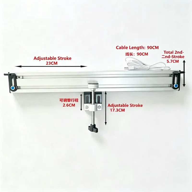 Cold-Light Billiard Cue Straightener, Rod Correction Tool for Pool Cues, Fishing Rod & Wood Stick
