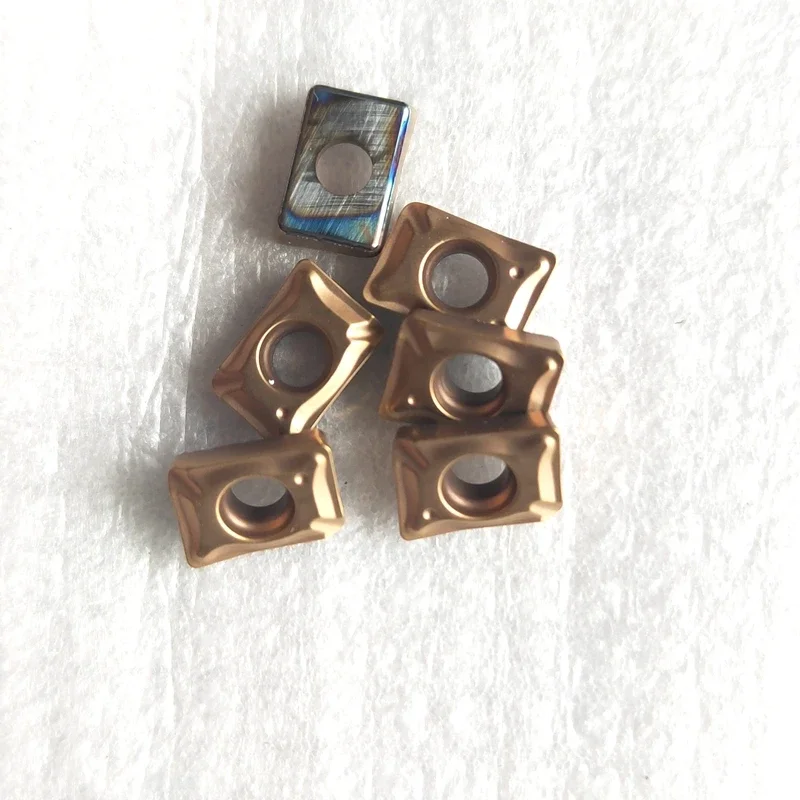 Multi-function Pequeno Diâmetro Carbide Insert u Broca Tcap Xcmt040104 Qxmt040104 10 Pcs