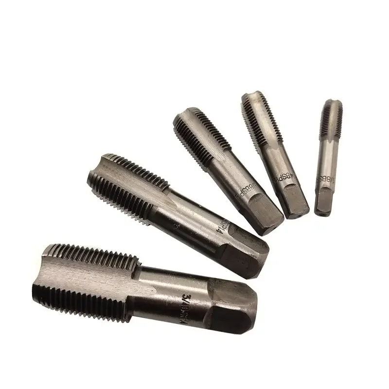 Imagem -02 - Hss Taper Pipe Tap And Die Grupo Metal Screw Thread Usinagem Ferramentas Threading Tool Bsp Pcs