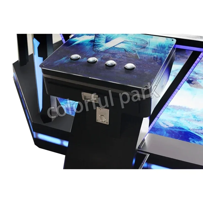 Newly Upgraded Colorful Park Arcade Game Machines Shooting 9d Vr Cinema Game Machine Virtual Reality