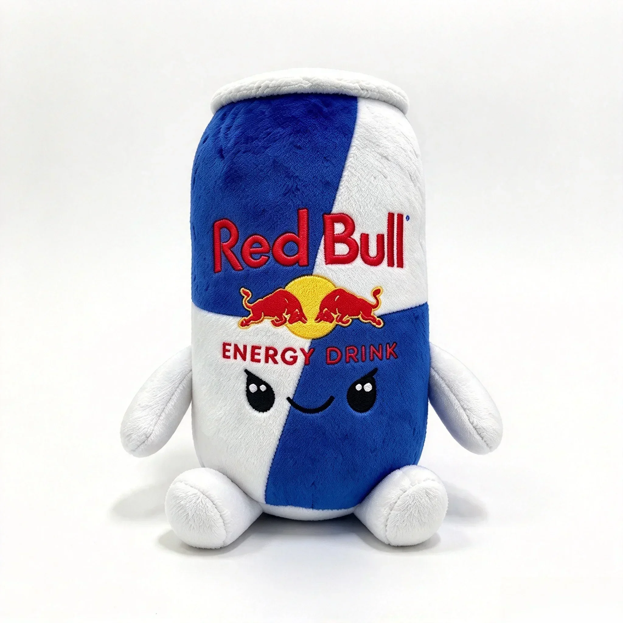 *-*···NOUVEAU En stock Nouvelle poupée en peluche en forme de canette de boisson énergisante Niuniu rouge, décoration d'intérieur kawaii, collection, cadeau d'anniversaire pour les fans