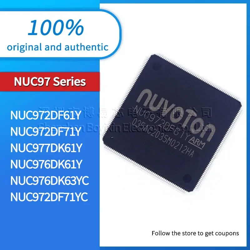 

Original genuine NUC972DF61Y NUC972DF71Y NUC977DK61Y NUC976DK63YC NUC972DF71YC NUC976DK61Y LQFP