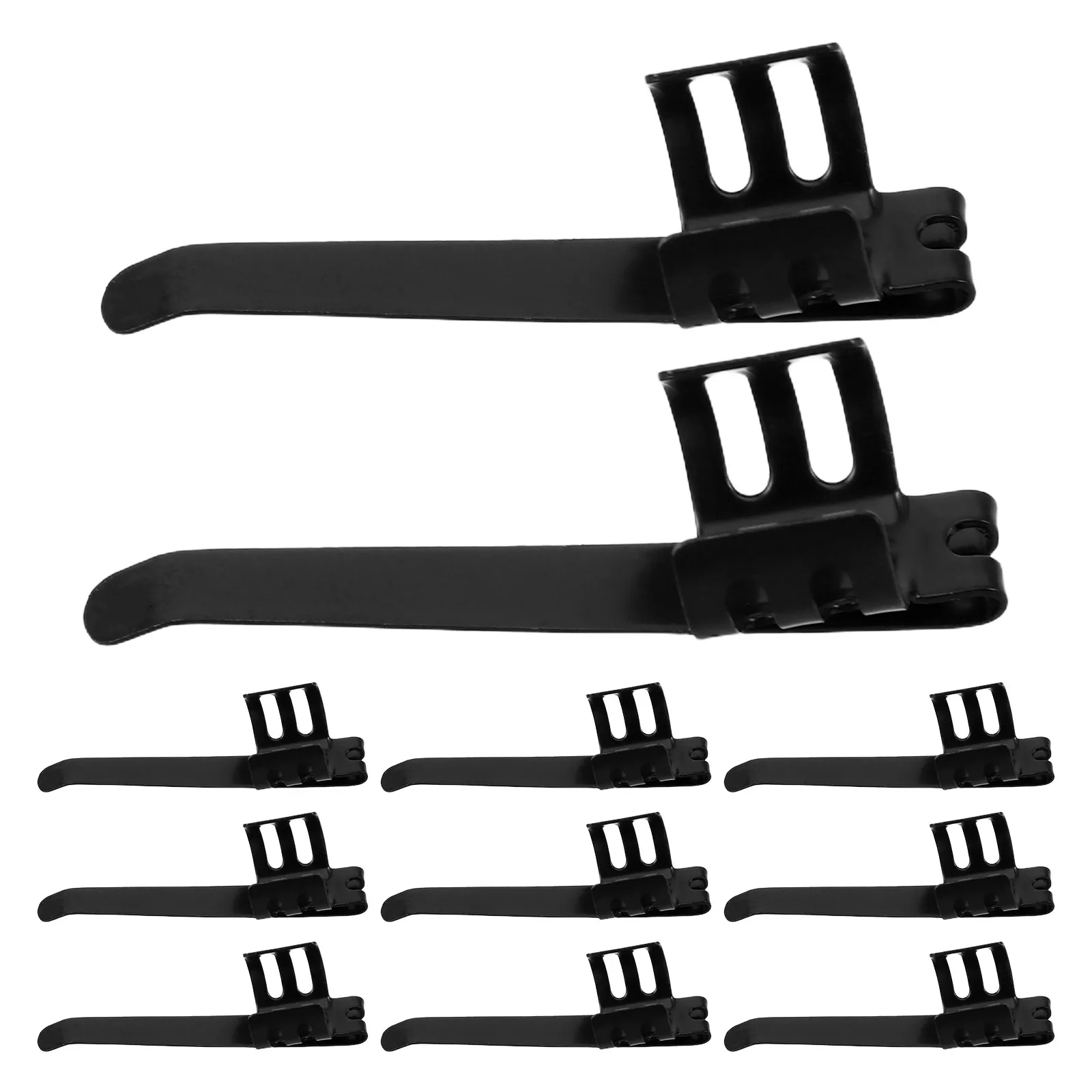 

20 шт. металлических зажимов для фонарика на ремень, съемные сменные держатели-пряжки для кемпинга, походов, ремонта, уличных фонарей