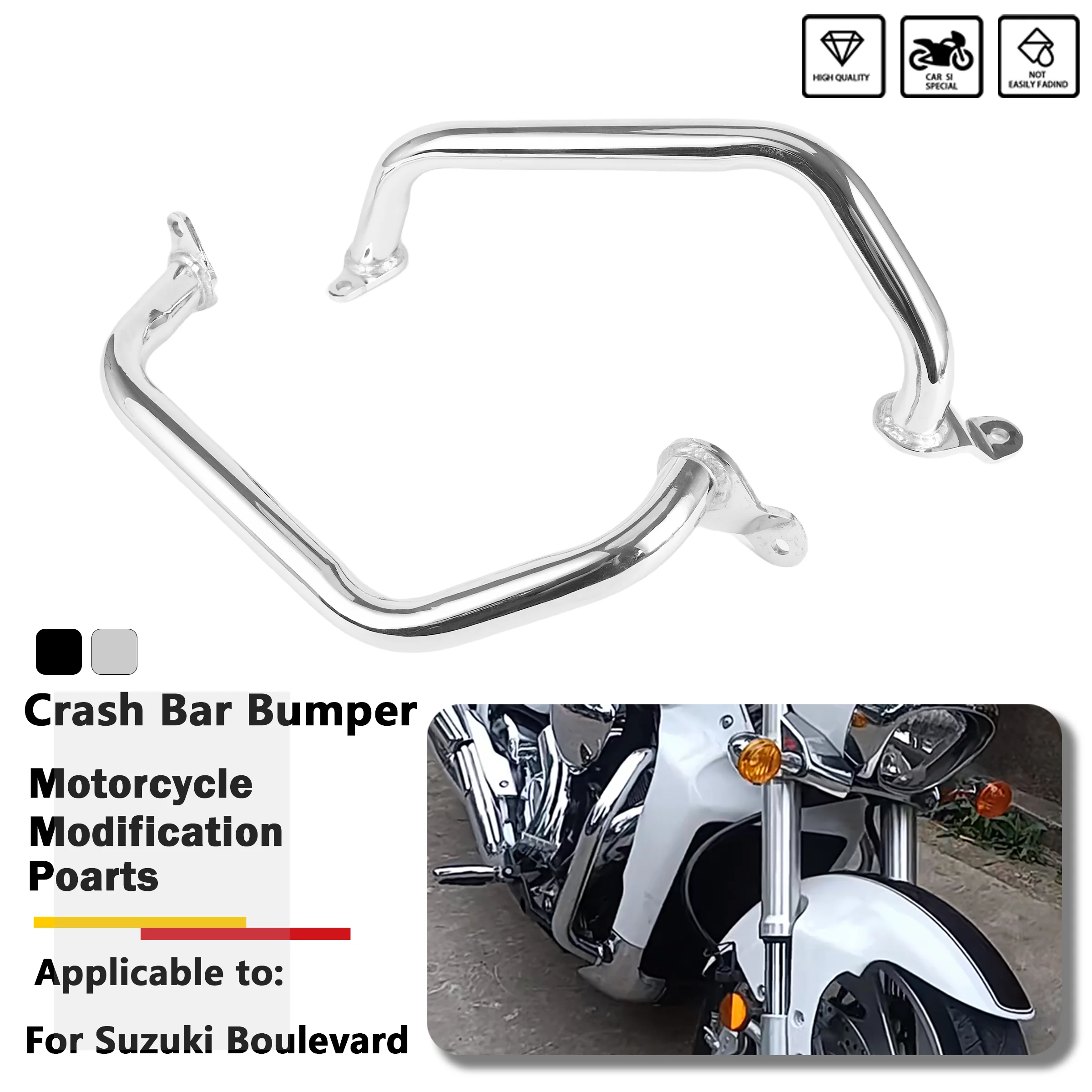 

Motorcycle Crash Protection Bar Bumper Frame Falling Protector ForSuzuki Boulevard M109R BOSS VZR1800 M109RZ Limited Edition